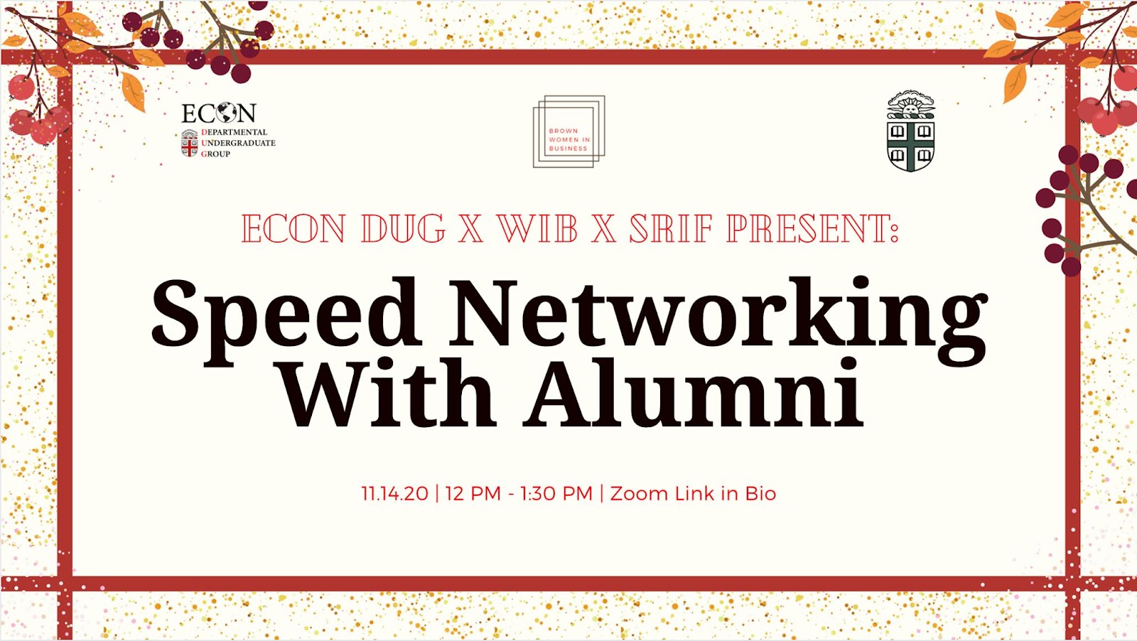 Speed Networking with Alumni